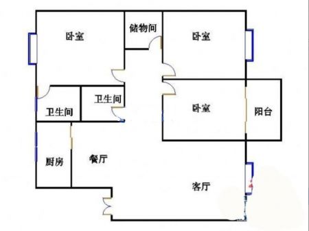 老城区好小区精装修带家具家电套三诚意出售